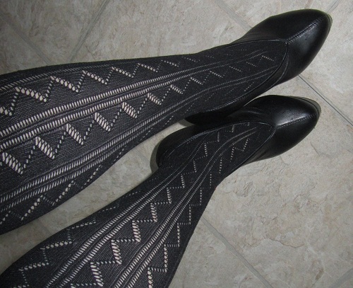 tights and booties