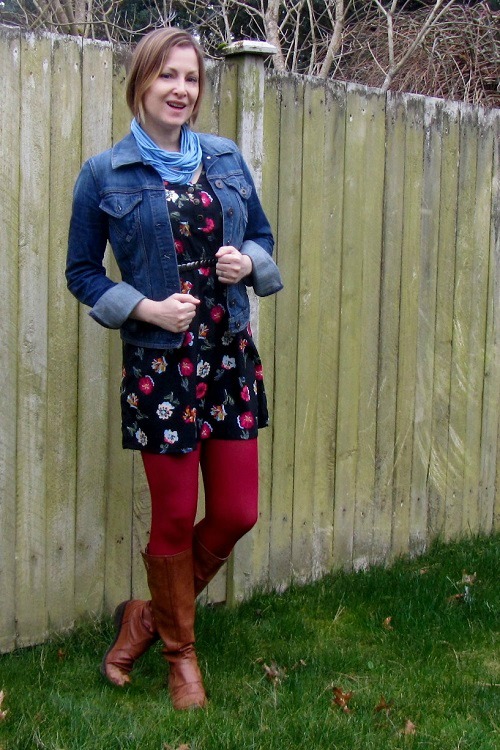 Floral Dress for Fall